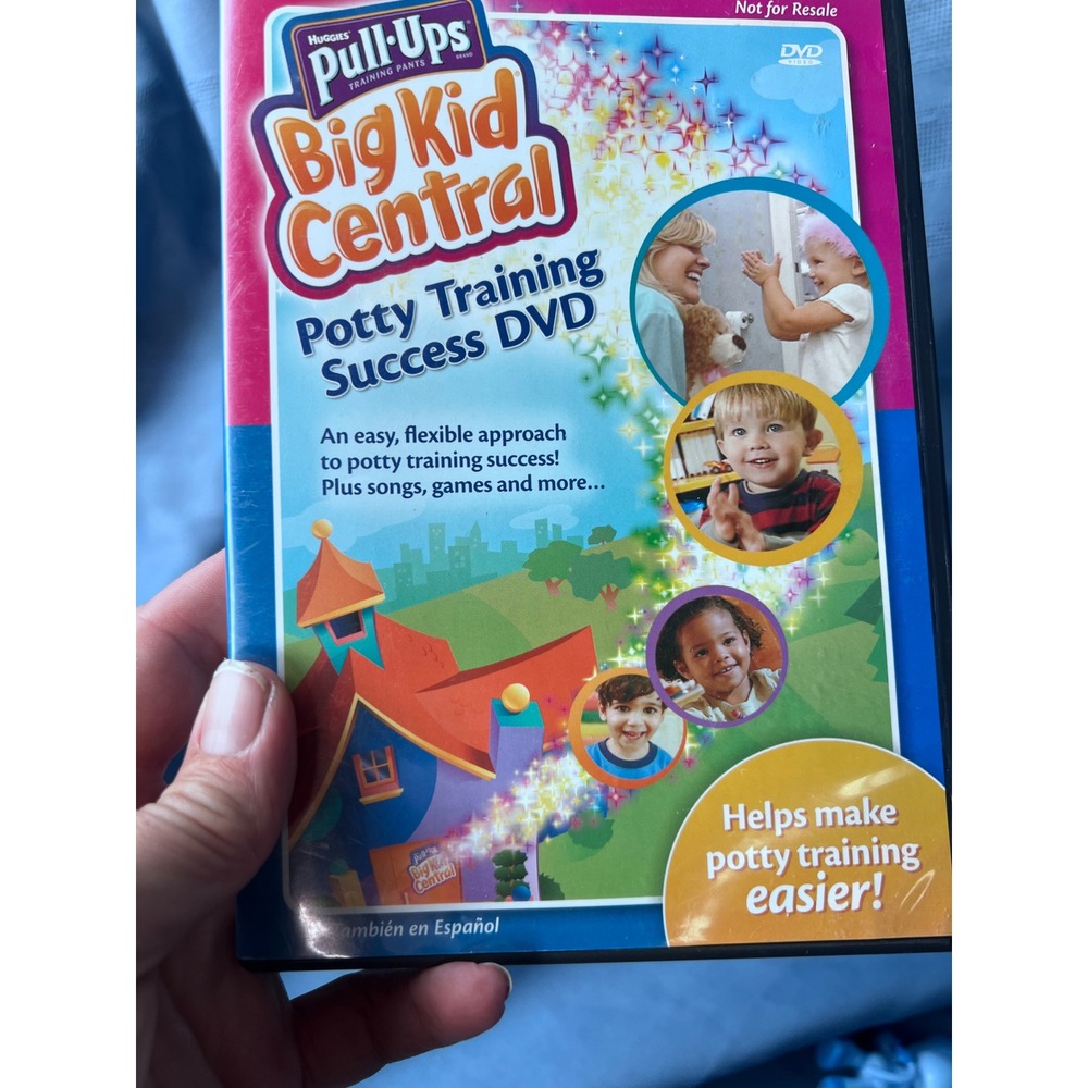 Educational Toddler Huggies Pull-Ups Potty Training Success DVD OS Multicolor